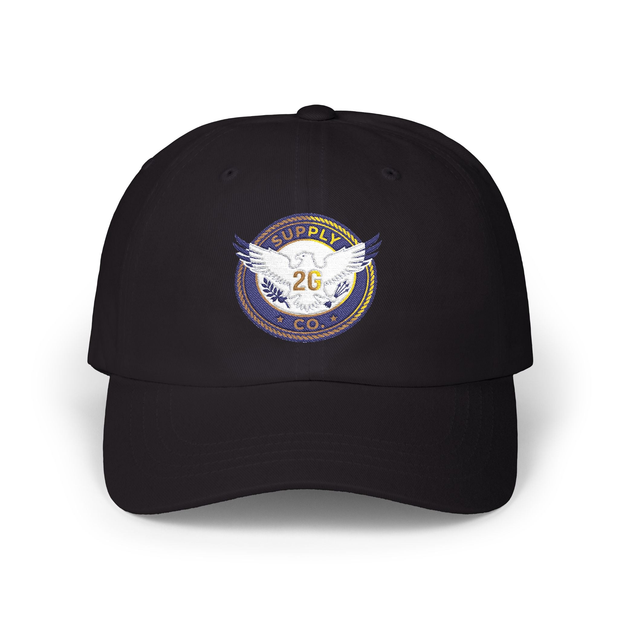 2G Supply Co. Heritage Dad Cap | Premium Embroidered Eagle Hat | Adjustable Cotton Baseball Cap | Outdoor Inspired Everyday Style