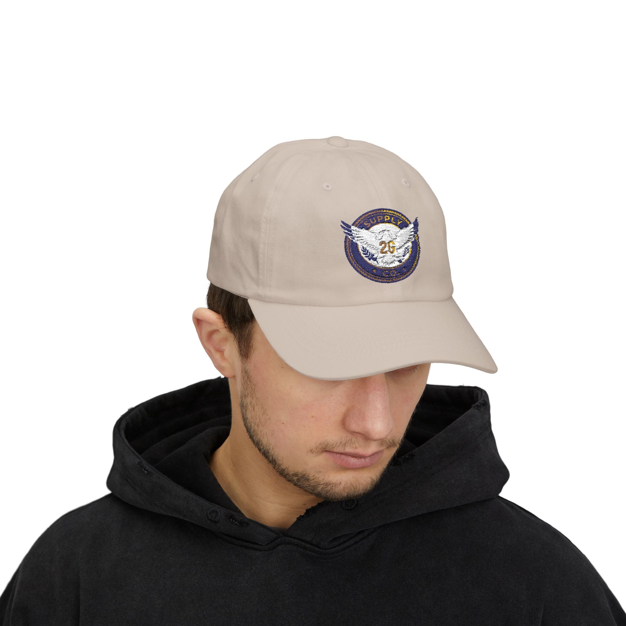2G Supply Co. Heritage Dad Cap | Premium Embroidered Eagle Hat | Adjustable Cotton Baseball Cap | Outdoor Inspired Everyday Style