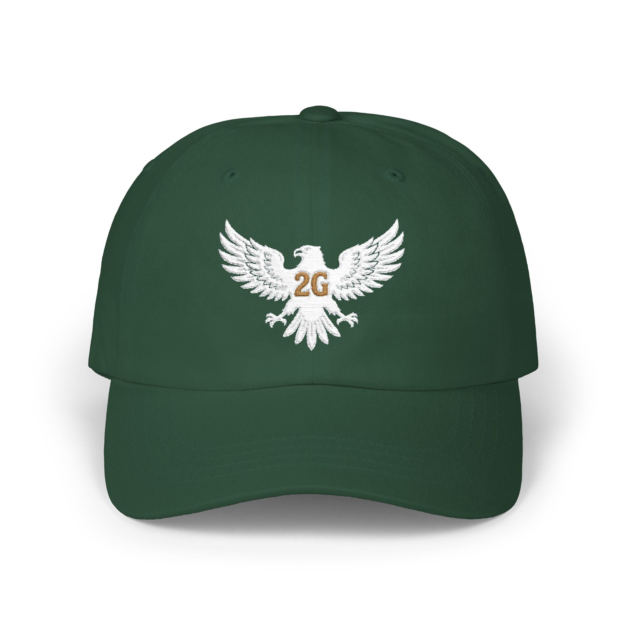 2G Supply Co. Original Dad Cap | Premium Embroidered Eagle Hat | Adjustable Cotton Baseball Cap | Everyday Essential