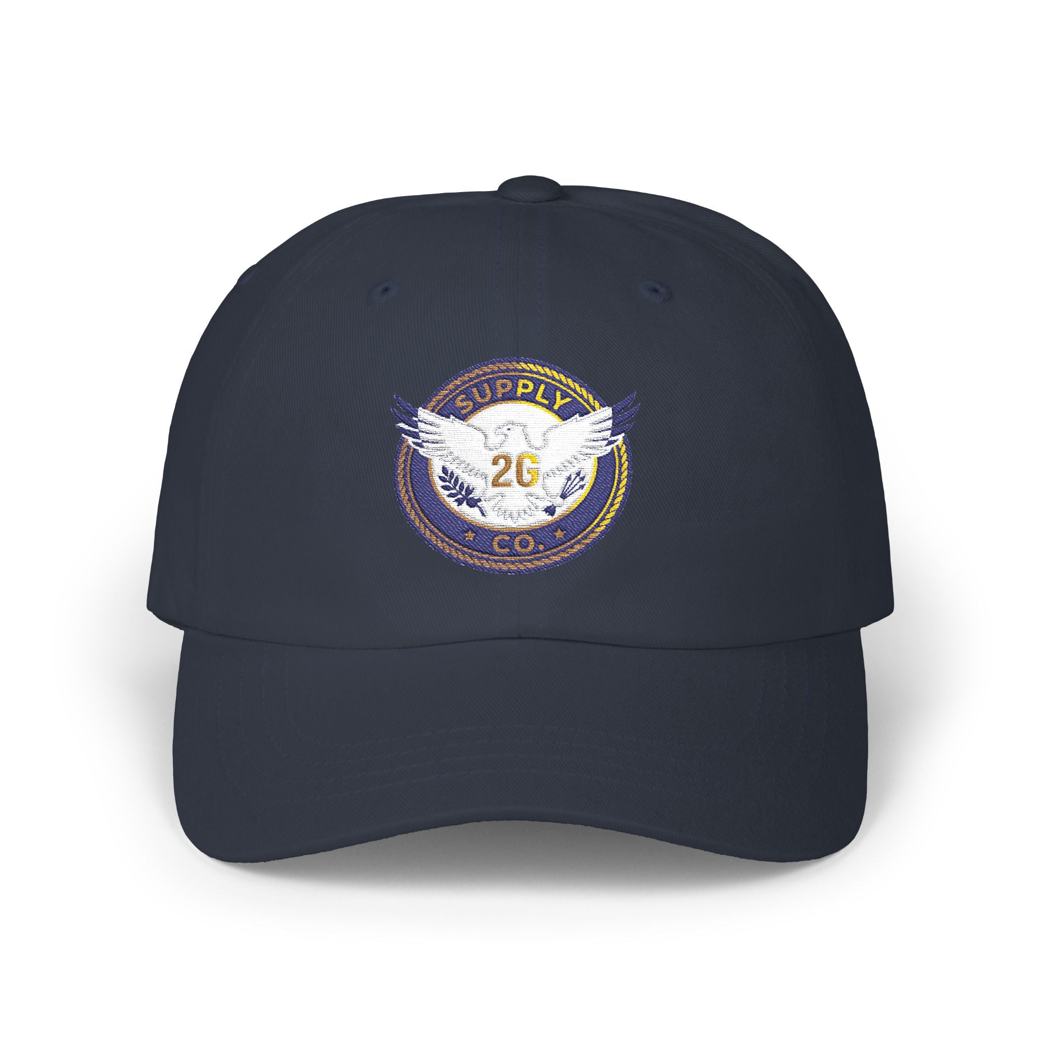 2G Supply Co. Heritage Dad Cap | Premium Embroidered Eagle Hat | Adjustable Cotton Baseball Cap | Outdoor Inspired Everyday Style