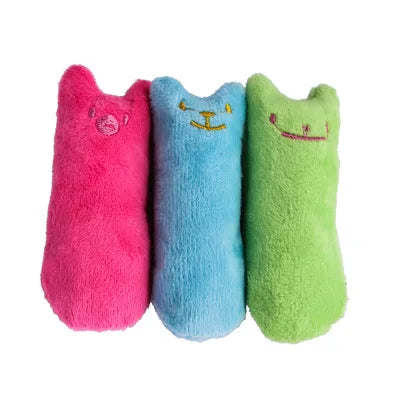 Plush Interactive Catnip Chew Toy