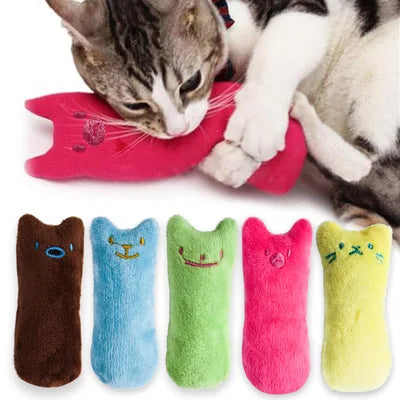 Plush Interactive Catnip Chew Toy