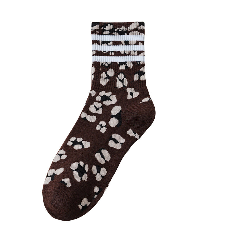 Retro Striped Ankle Socks - Premium Cotton Multi-Pack