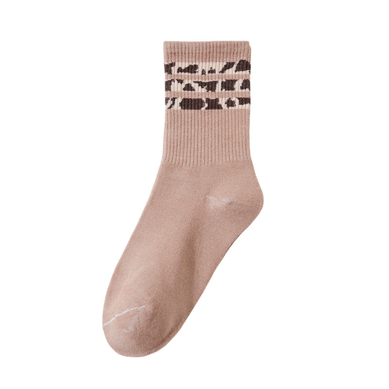 Retro Striped Ankle Socks - Premium Cotton Multi-Pack
