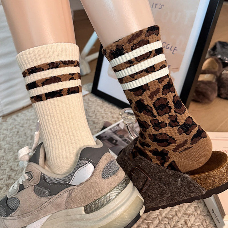 Retro Striped Ankle Socks - Premium Cotton Multi-Pack