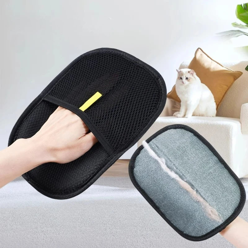 Pet Grooming & Hair Remover Glove – Efficient Deshedding & Cleaning Tool