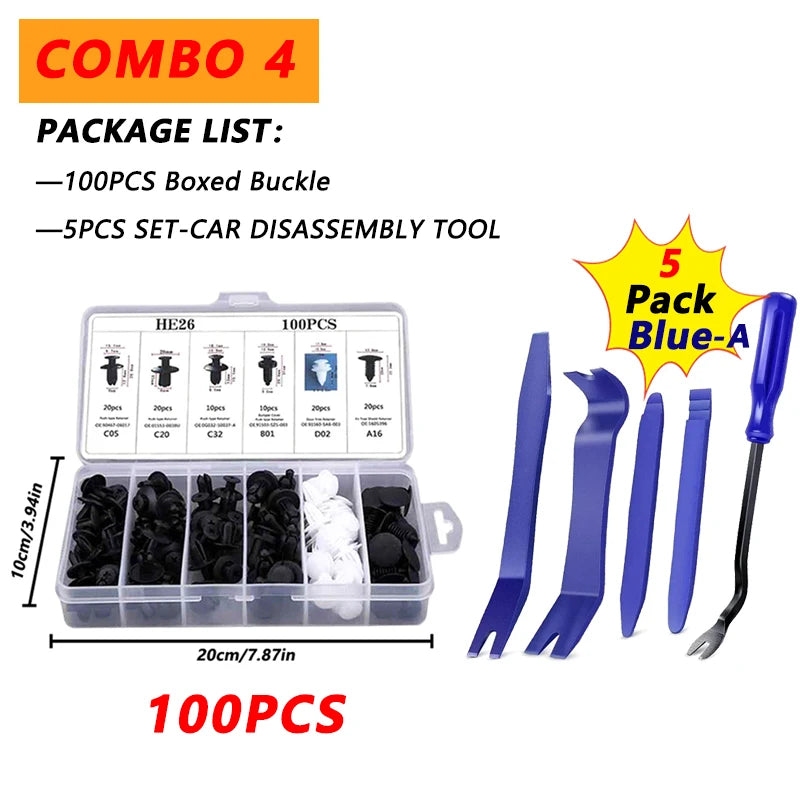 Premium Car Trim & Panel Removal Tool Kit (5 Pieces)