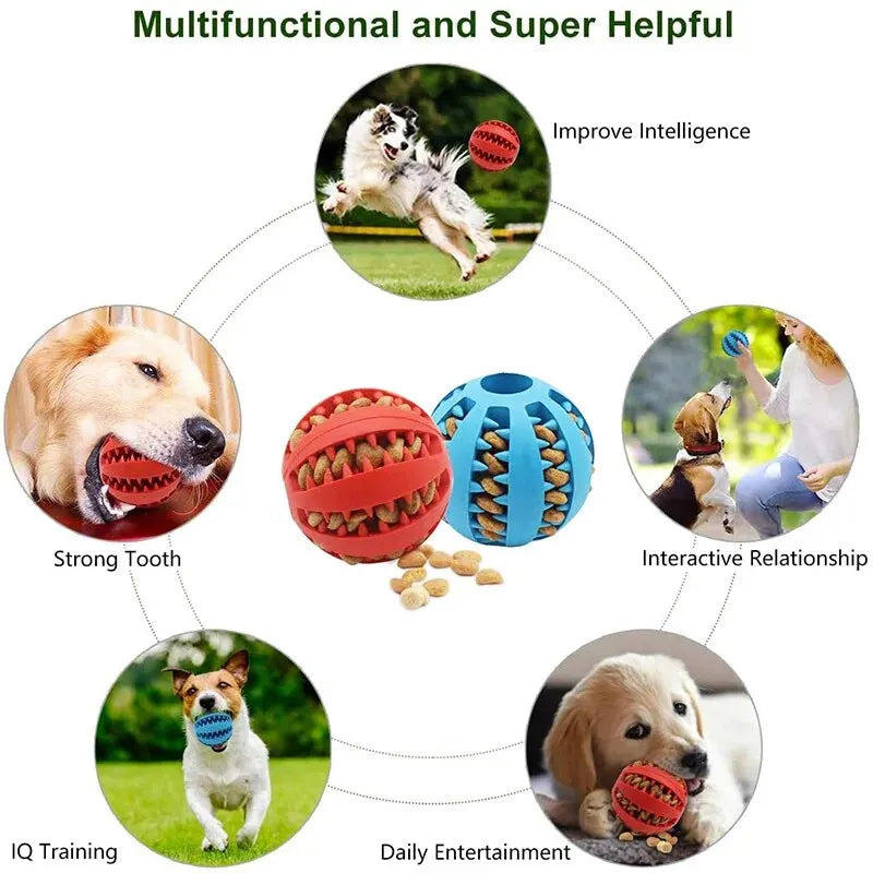 Interactive Wobble Ball Toy for Dogs
