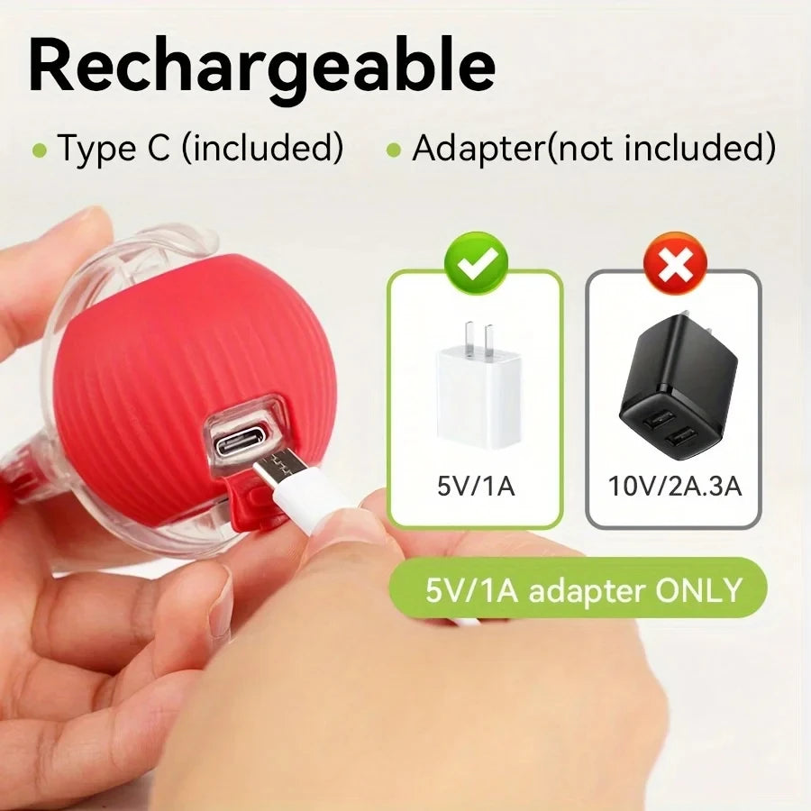 Cheerble Moving Cat Toy Ball