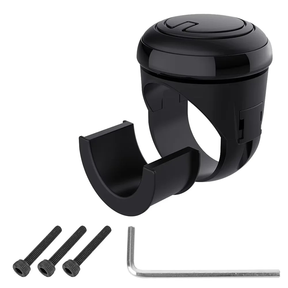 Universal Car Steering Wheel Spinner Knob – Heavy Duty Power Handle Booster Ball for Easy Turning & Labor Saving