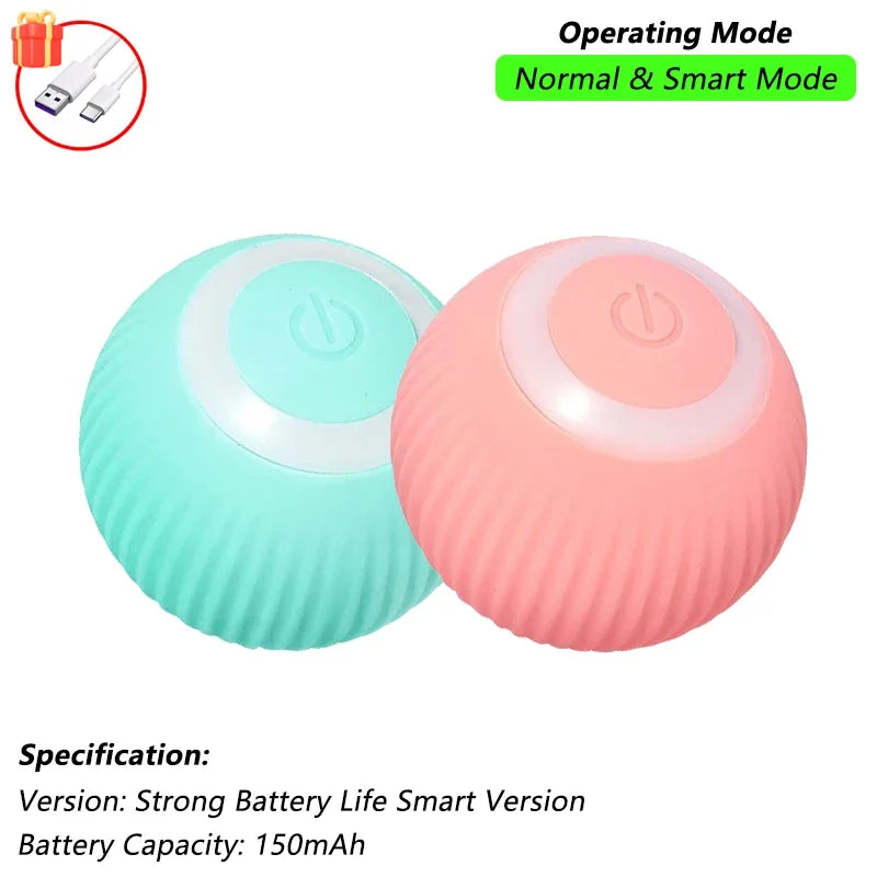 Cheerble Moving Cat Toy Ball
