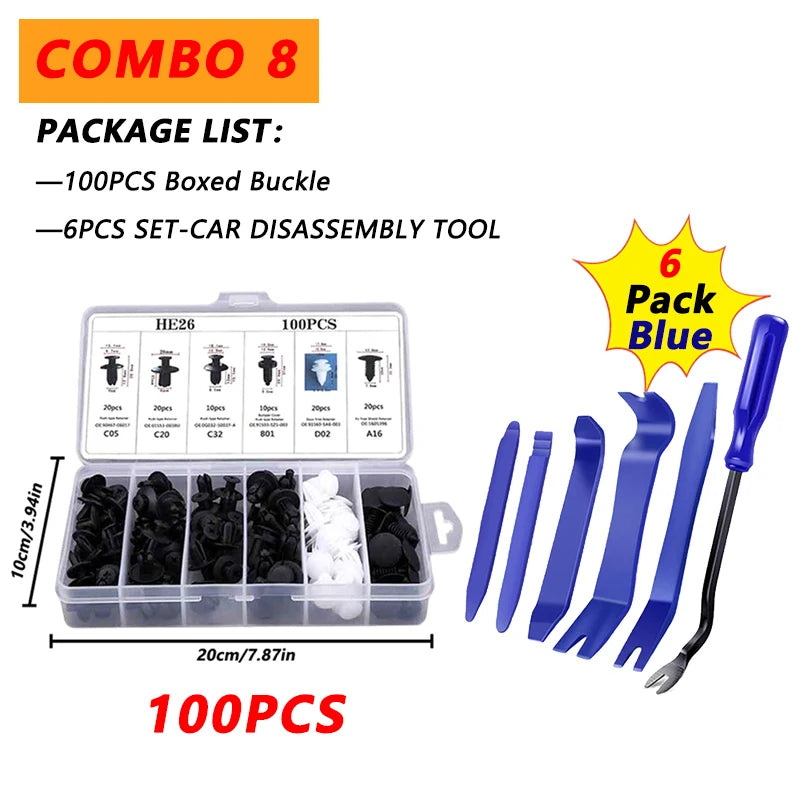 Premium Car Trim & Panel Removal Tool Kit (5 Pieces)