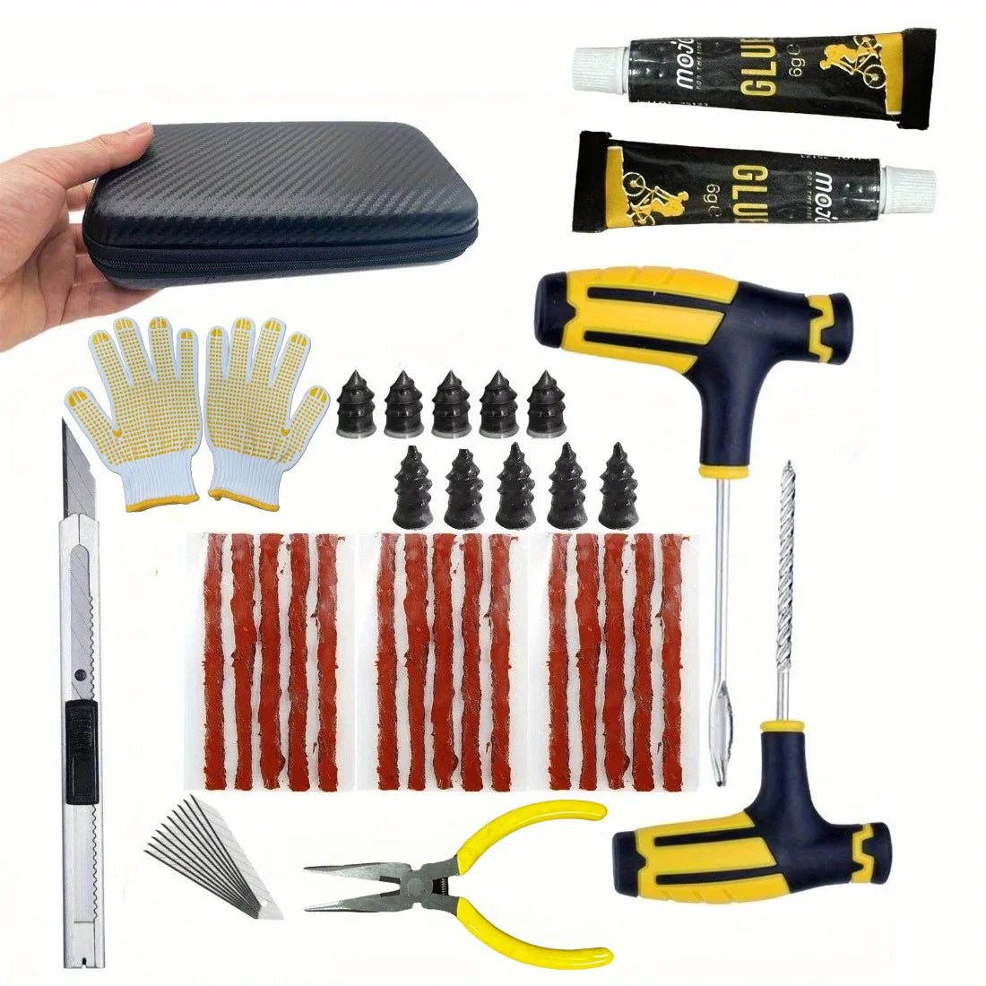 Emergency Heavy Duty Tire Repair Kit