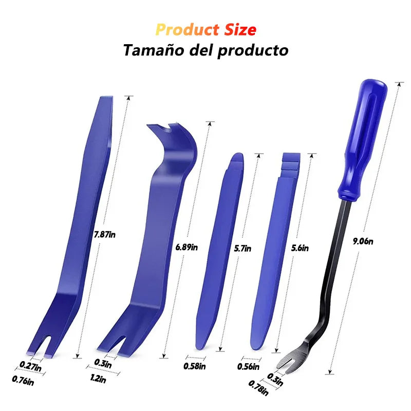 Premium Car Trim & Panel Removal Tool Kit (5 Pieces)