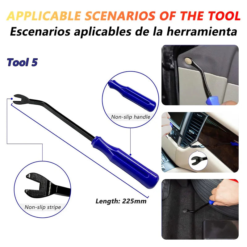 Premium Car Trim & Panel Removal Tool Kit (5 Pieces)