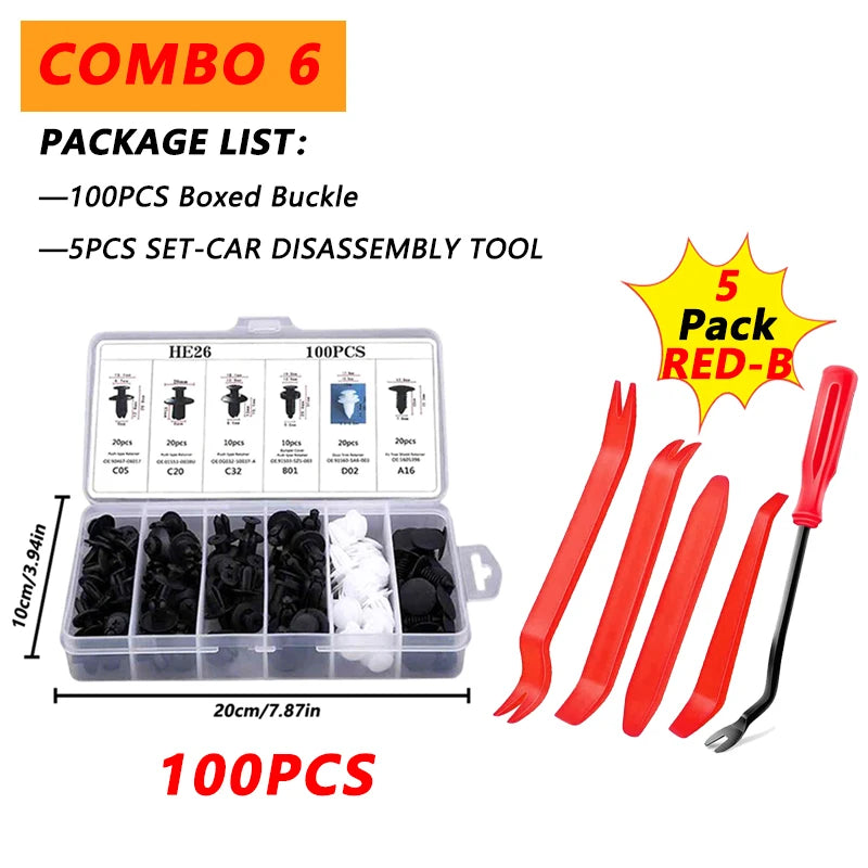 Premium Car Trim & Panel Removal Tool Kit (5 Pieces)