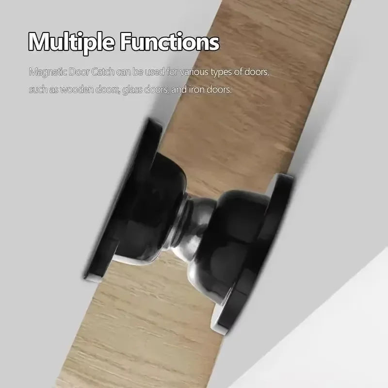 Silicone Magnetic Door Stopper – Heavy Duty Anti-Collision & Silent Door Catch for Home and Hotel 🚪🔇
