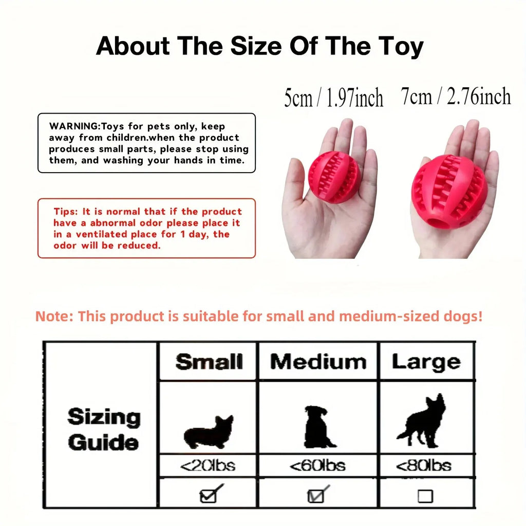 Interactive Wobble Ball Toy for Dogs