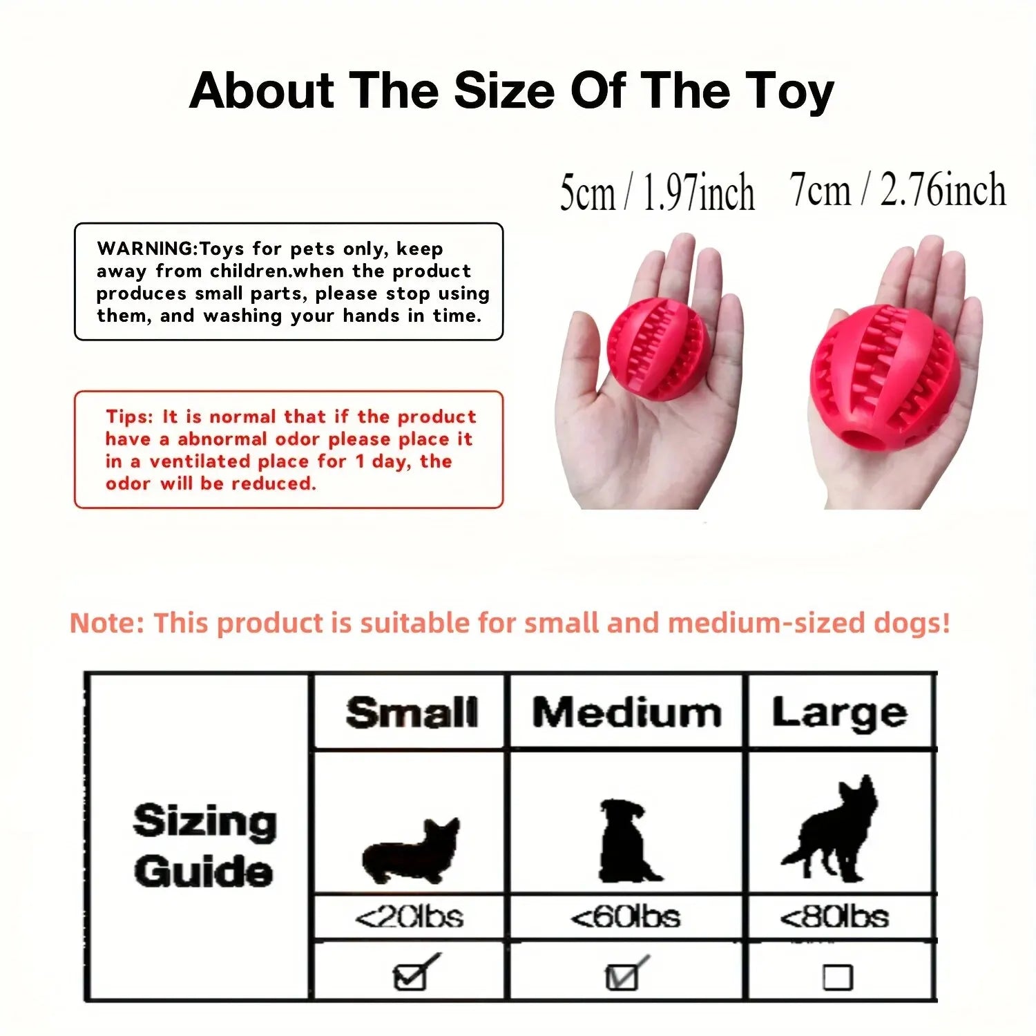Interactive Wobble Ball Toy for Dogs