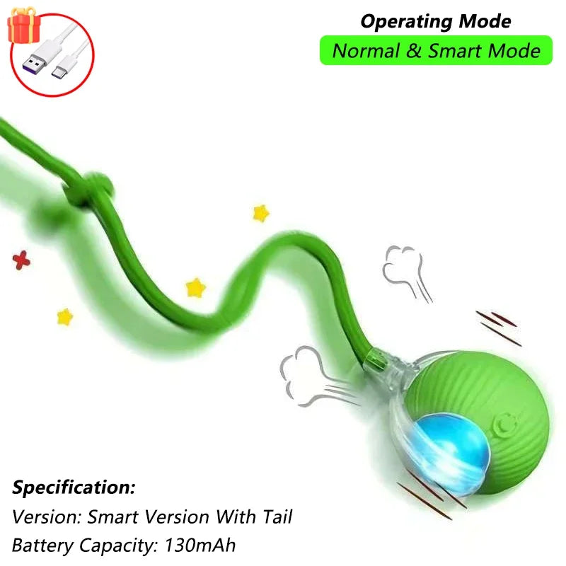 Cheerble Moving Cat Toy Ball