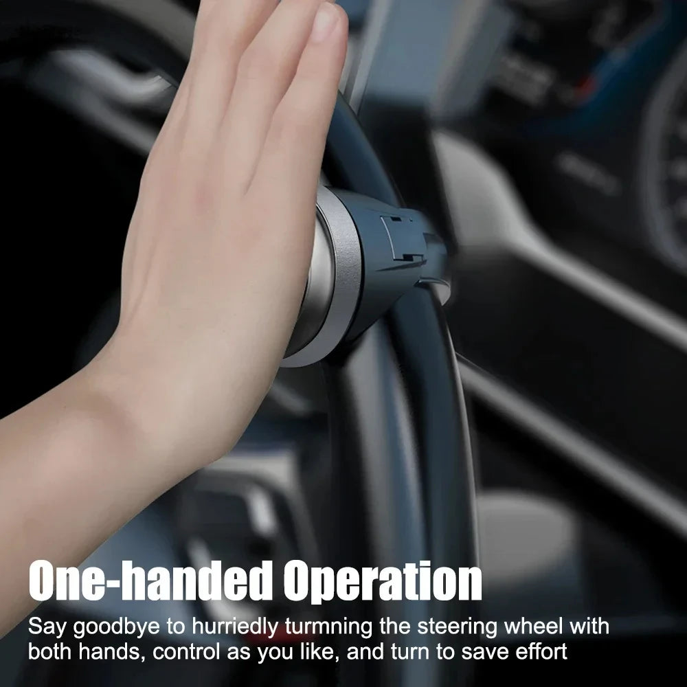 Universal Car Steering Wheel Spinner Knob – Heavy Duty Power Handle Booster Ball for Easy Turning & Labor Saving
