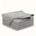 Premium Light Gray Cleaning Cloth Set – Highly Absorbent, Ultra-Soft & Stain-Removing Microfiber Fabric