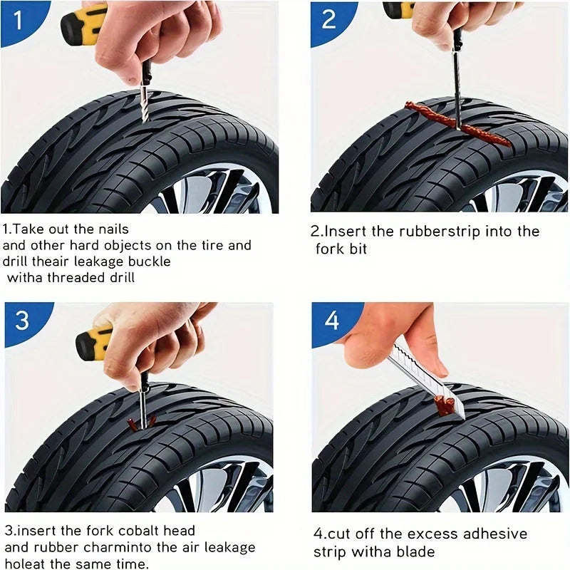 Emergency Heavy Duty Tire Repair Kit